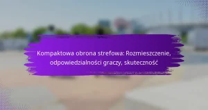 Kompaktowa obrona strefowa: Rozmieszczenie, odpowiedzialności graczy, skuteczność