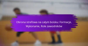 Obrona strefowa na całym boisku: Formacje, Wykonanie, Role zawodników